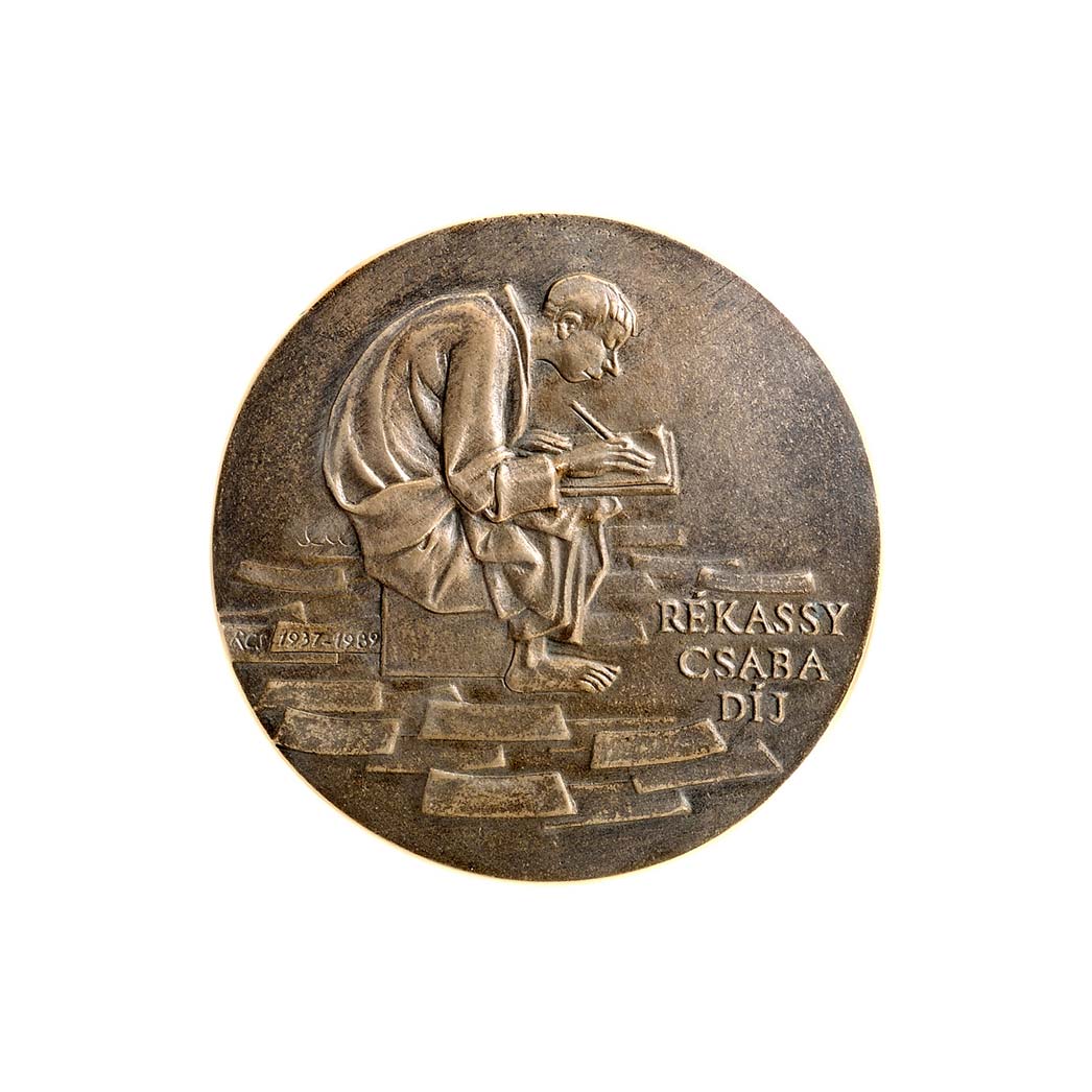 Csikai Márta - Rékassy Csaba-díj, érem, bronz, 1998